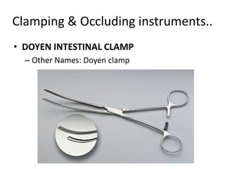 Surgical instruments I | PPTX