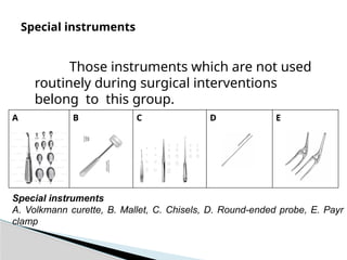 surgical instrument sterile dressing and suture material rules.pptx