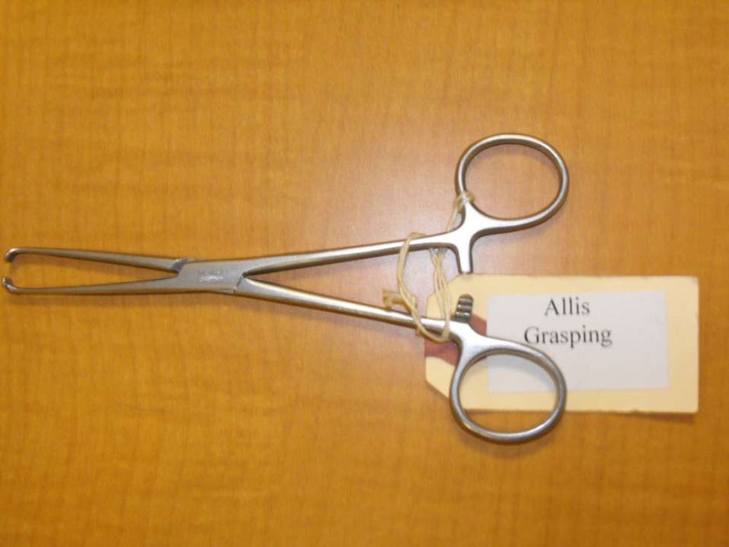 Surgical instruments test