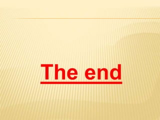 The end
 