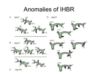 Anomalies of IHBR
 