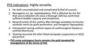 Surgical management of female stress urinary incontinence.pptx
