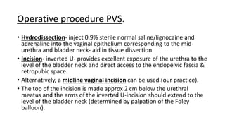 Surgical management of female stress urinary incontinence.pptx