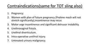 Surgical management of female stress urinary incontinence.pptx