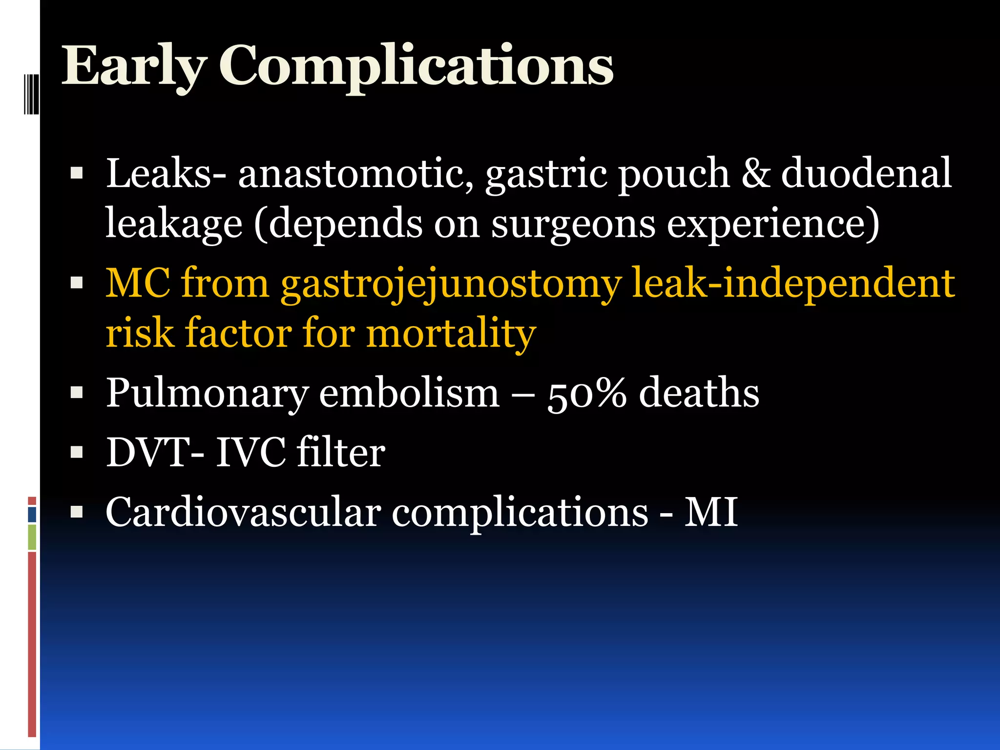 Surgical Management Of Obesity & Its Complications PPTX
