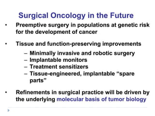 Surgical oncology