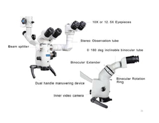 Surgical operationg microscope
