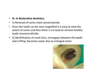 Surgical operationg microscope