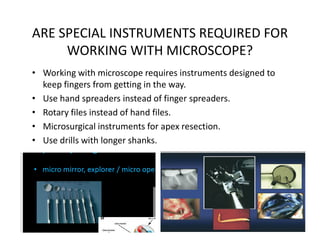 Surgical operationg microscope