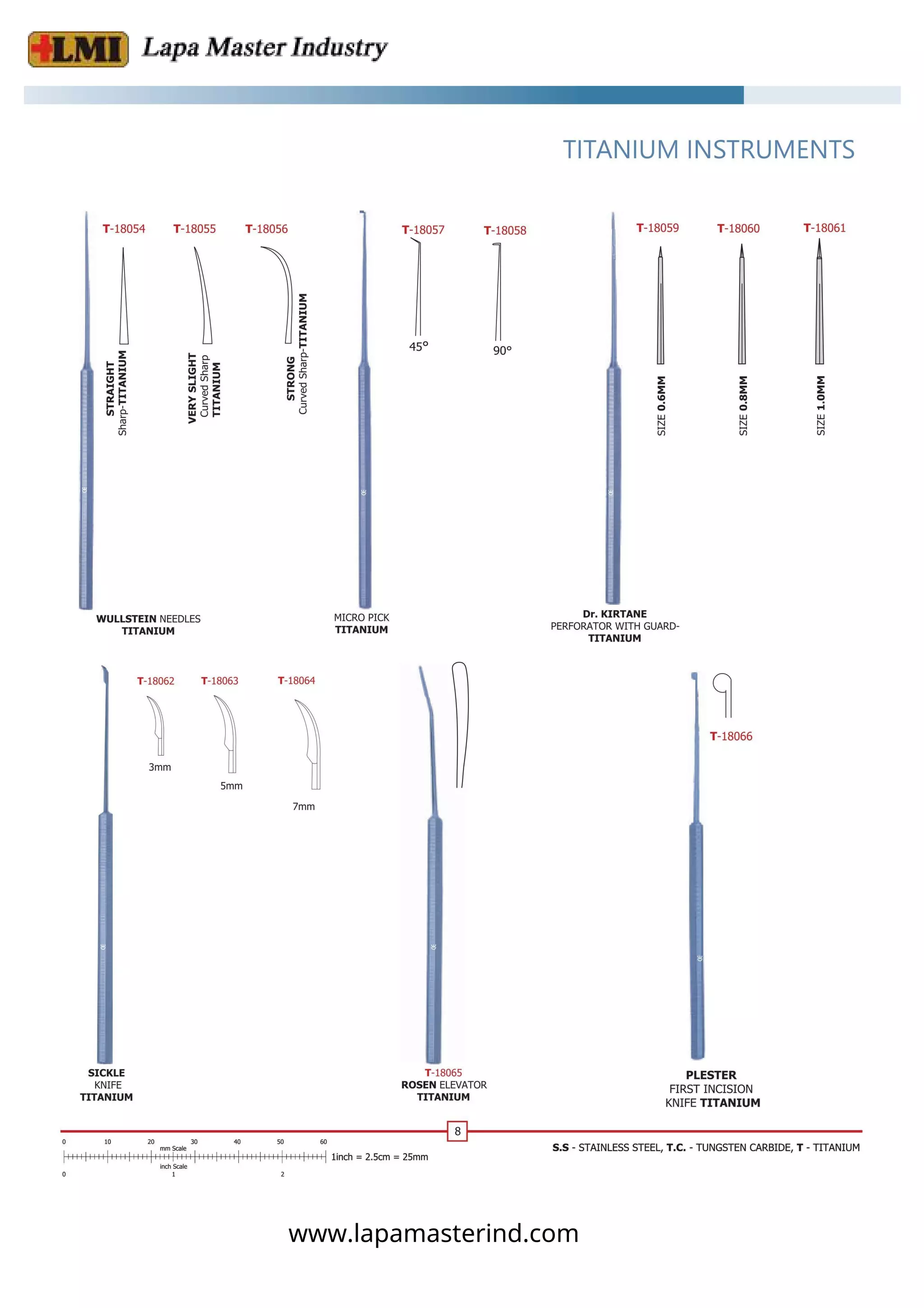 Surgical ophthalmic Eye instruments PDF Catalogue High Quality | PDF