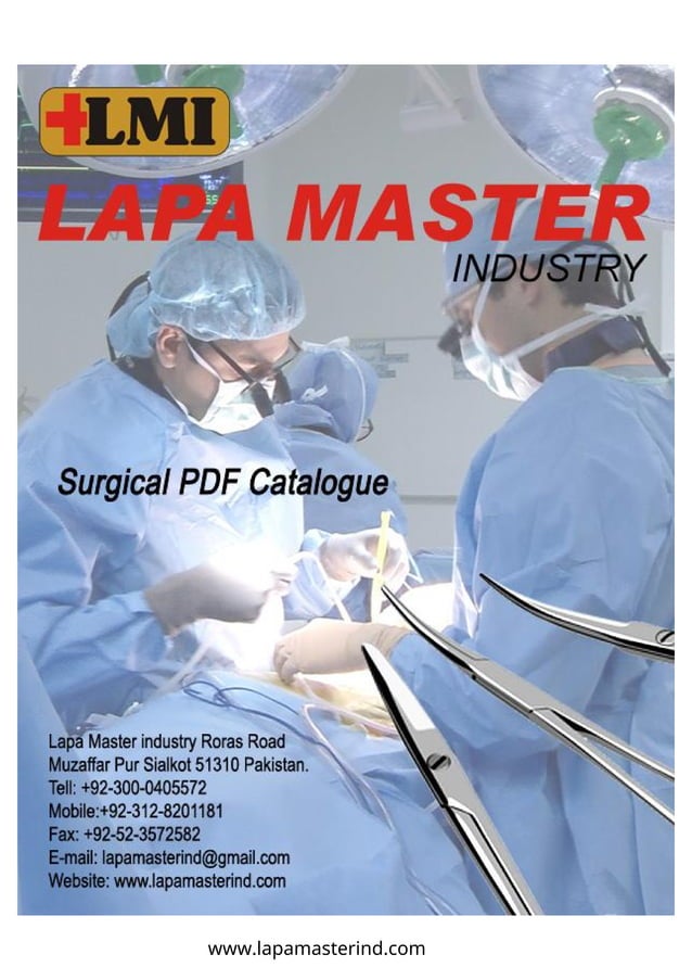 Surgical ophthalmic Eye instruments PDF Catalogue High Quality PDF