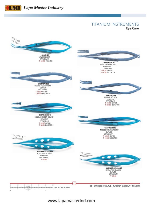 Surgical ophthalmic Eye instruments PDF Catalogue High Quality | PDF