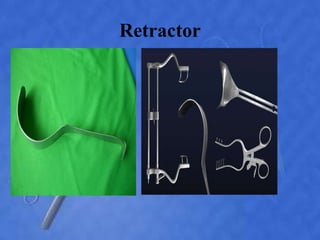 Delivery Retractor surgical instrument and methods of sterlization | PPTX