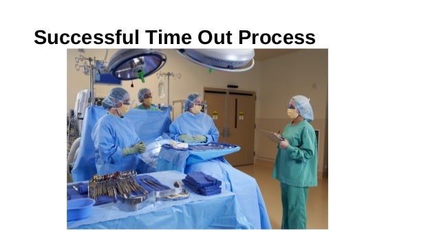 surgical time out checklist