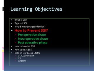 Surgical site infection | PPTX