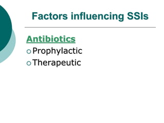 Surgical site Infection and classification.ppt