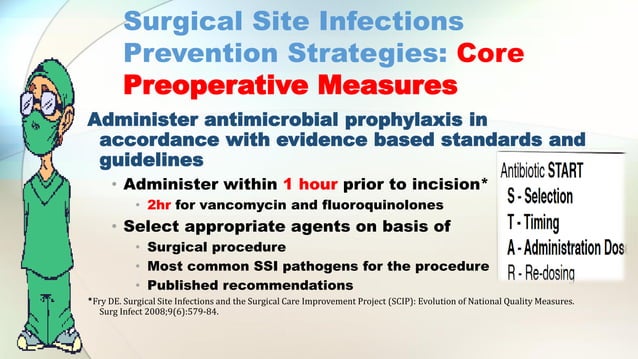 Ssi Risk Assessment Surgical Site Infections (SSI) | PDF