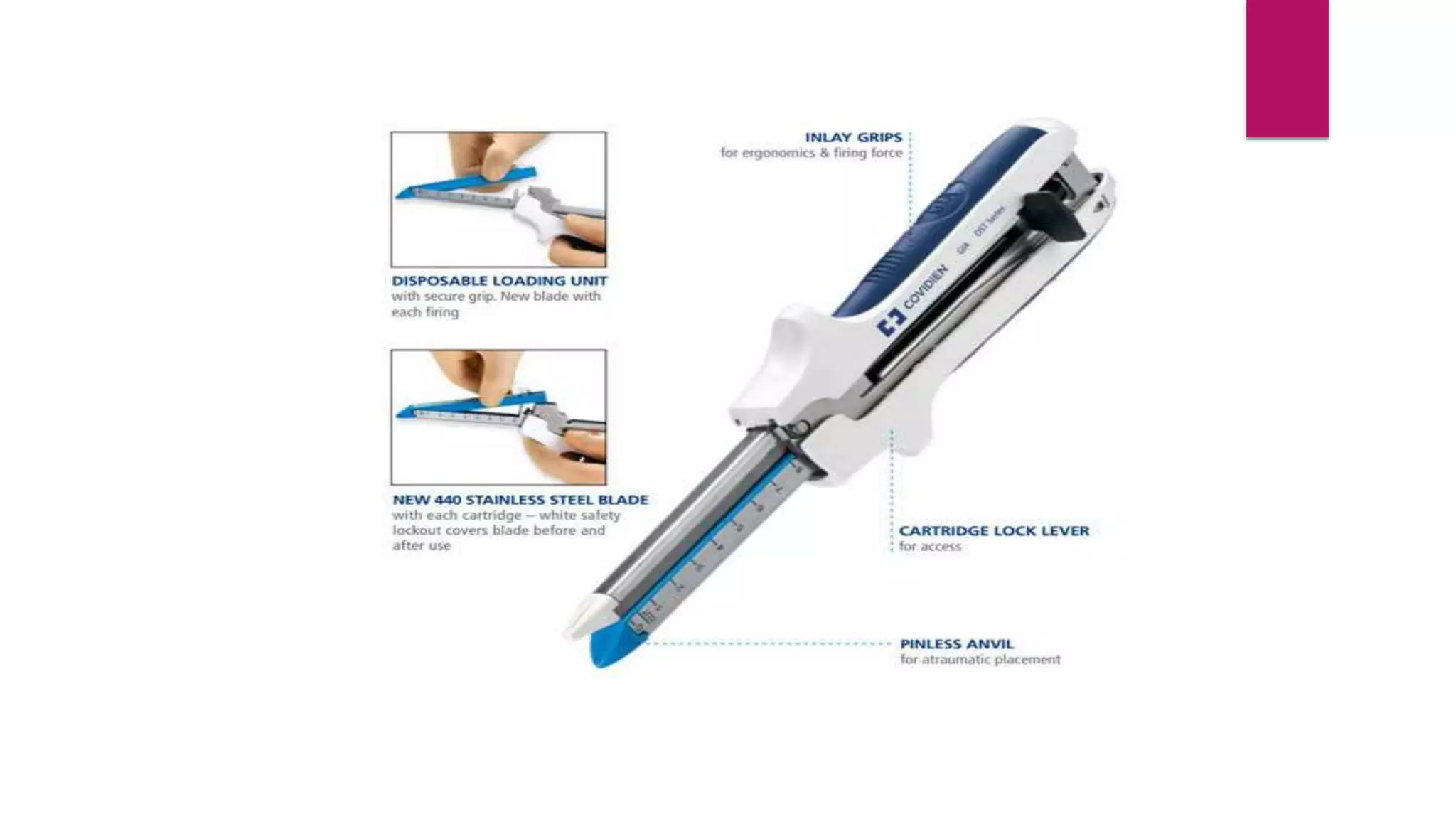 Surgical staplers PPT