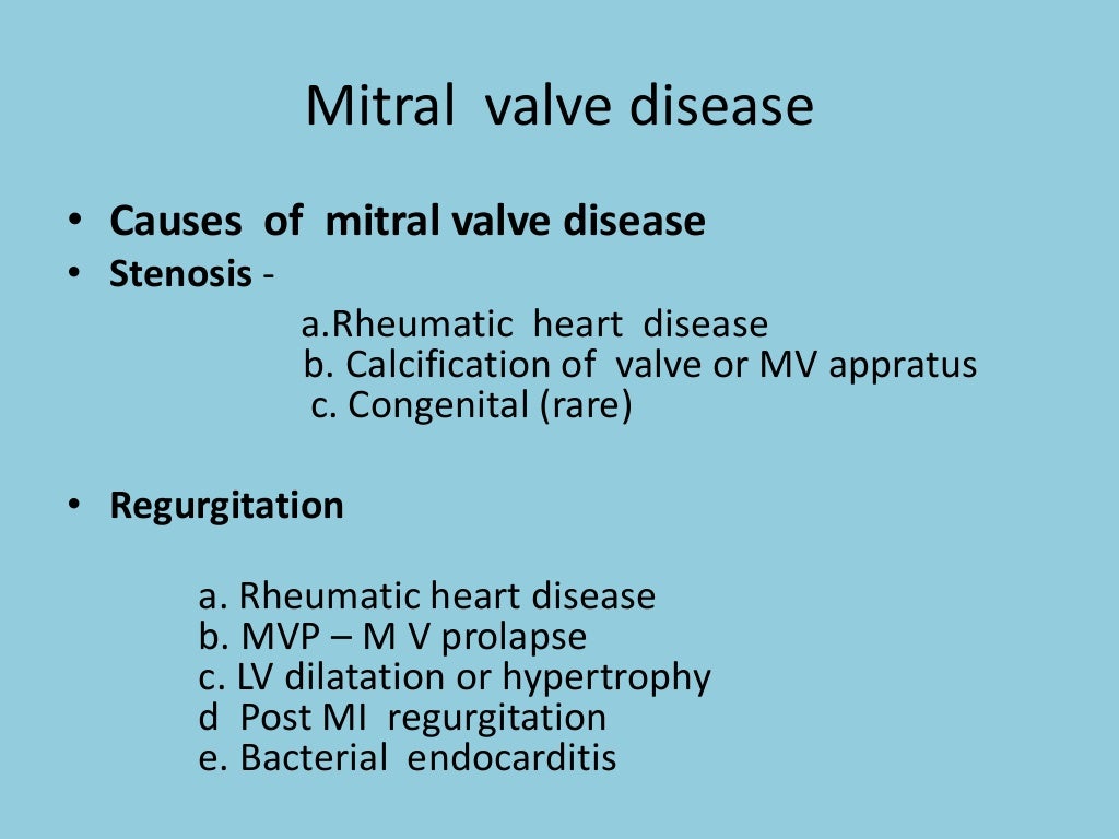 Surgical treatment of Valvular Heart diseases