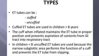 Surgical Tubes used in General Surgery