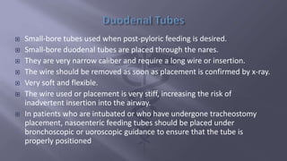 Surgical Tubes used in General Surgery