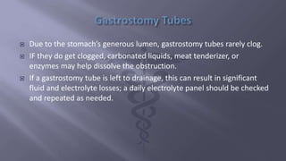 Surgical Tubes used in General Surgery