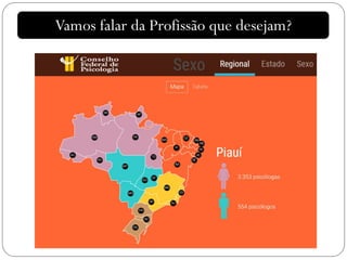 Vamos falar da Profissão que desejam?
 