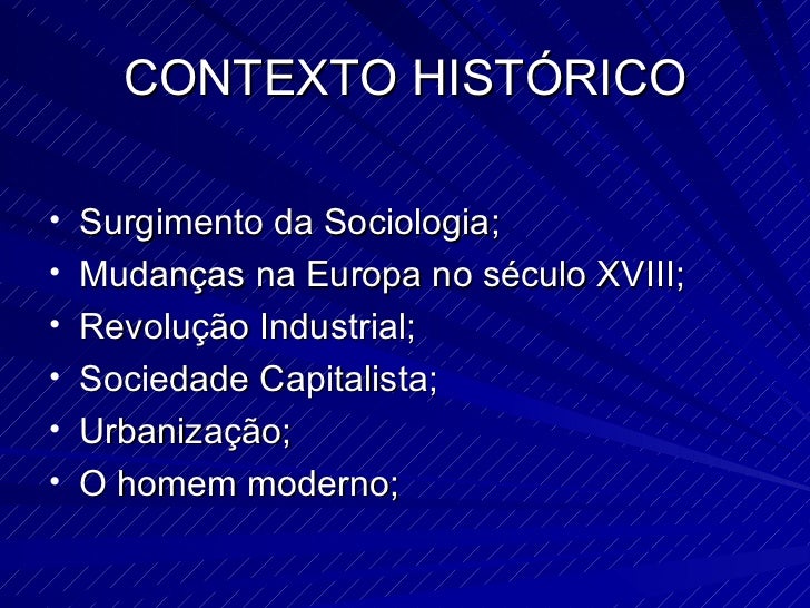 Como A Sociologia Ficou Conhecida Em Seu Surgimento