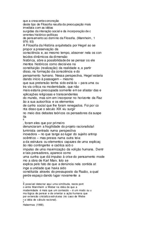 Surgimento da sociologia Ideias De Hegel ~ Surgimento da sociologia