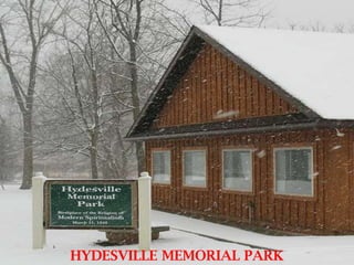 HYDESVILLE MEMORIAL PARK
                     36
 