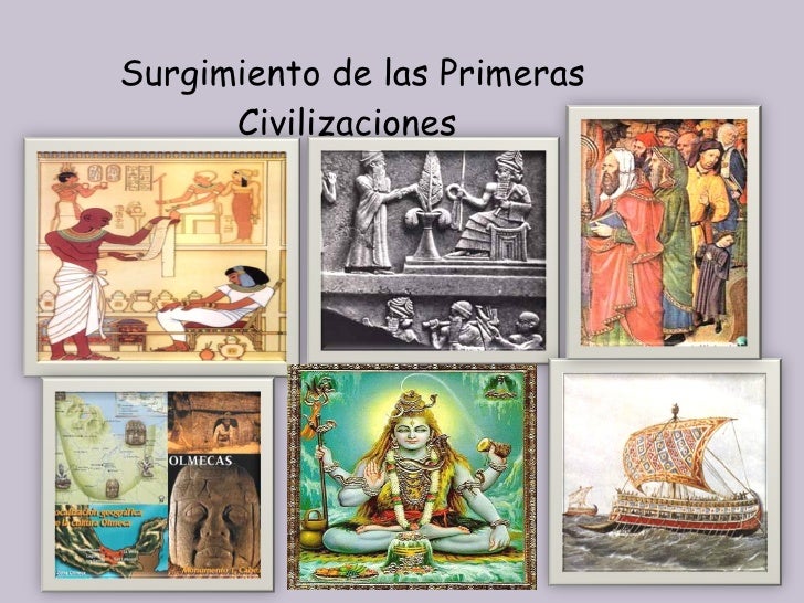Surgimiento de las primeras civilizaciones