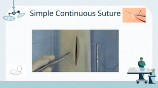 Suturing Techniques - Basic Suturing Techniques Found in the OR | PPTX