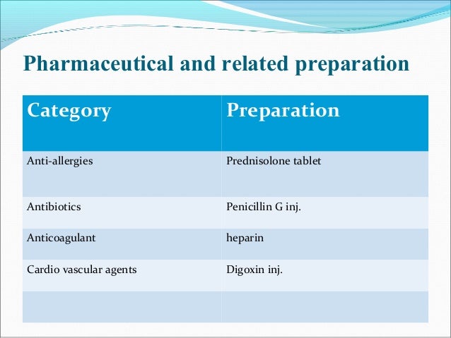 Drug Distribution In Hospital Pharmacy