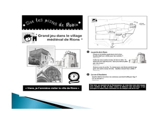 Sur Les Pistes De Robin