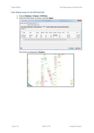 Surpac geological modelling 3 | PDF
