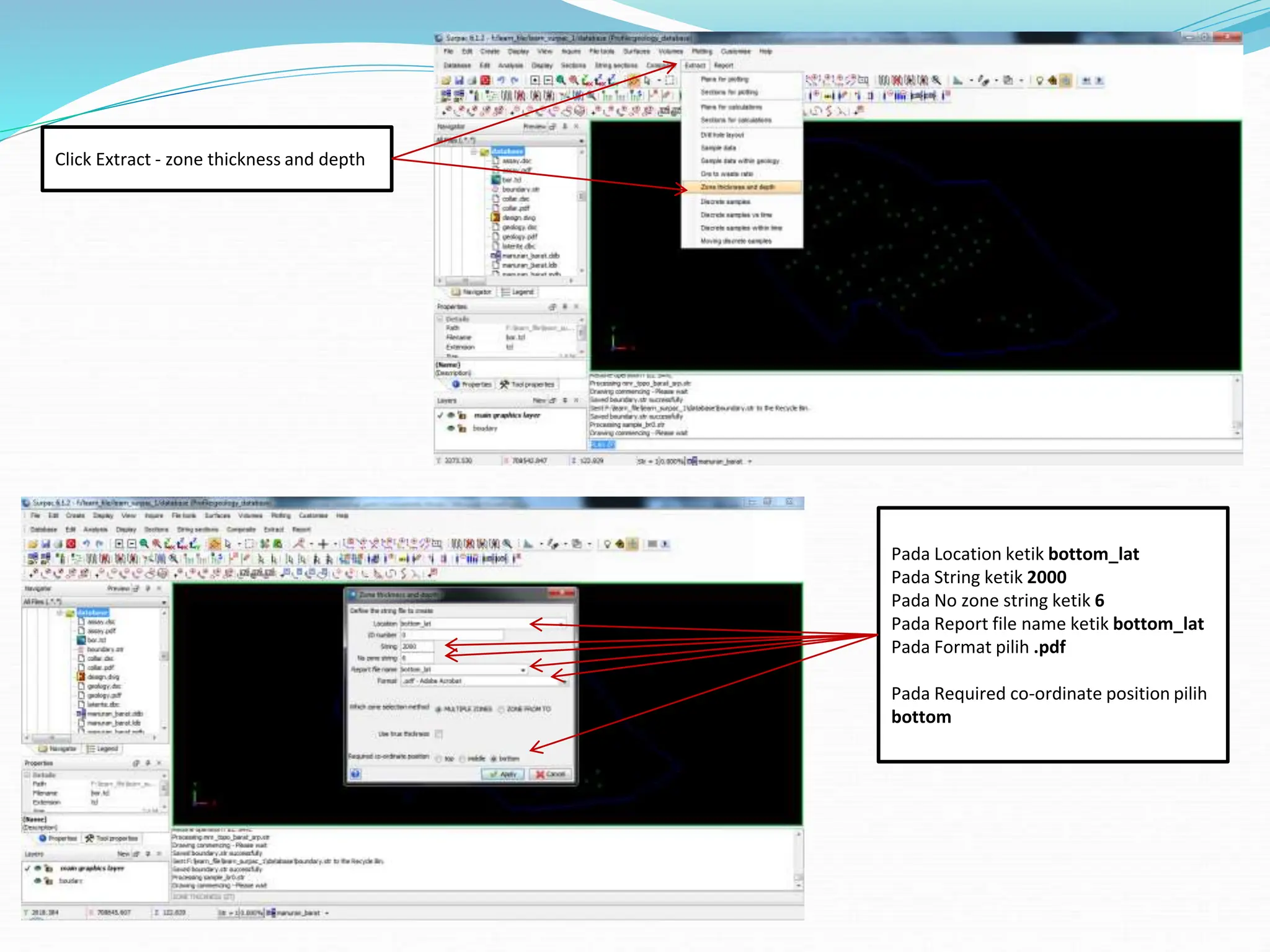 SURPAC TRAINING GEOLOGICAL DATABASE MINING | PPT