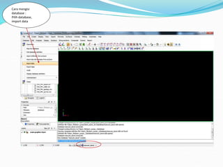SURPAC TRAINING GEOLOGICAL DATABASE MINING | PPT