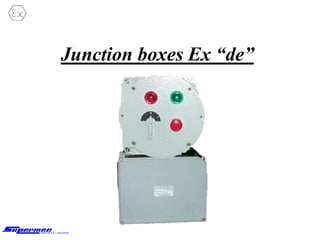 Junction boxes Ex “de”
 