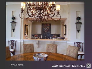 Now, a home. Rutherfordton Town Hall 
 