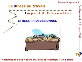 STRESS  PROFESSIONNEL 
