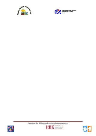 Logotipo das Bibliotecas Escolares do Agrupamento
 