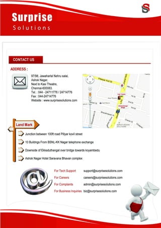 Surprise Solutions Profile