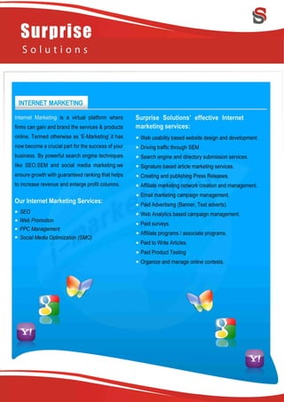 Surprise Solutions Profile