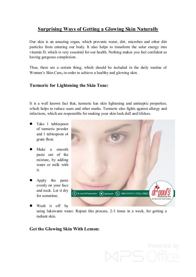 daily routine for glowing skin naturally