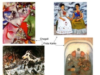 Chagall
Frida Kahlo
 