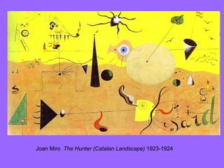 Joan Miro  The Hunter (Catalan Landscape)  1923-1924 