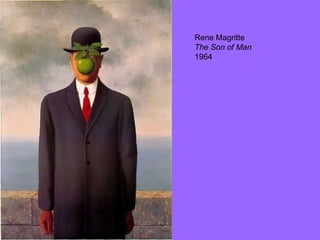 Rene Magritte The Son of Man 1964 