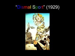 Dali’sBeginningPaintingsLandscapes, houses, olive trees, portraits, boats