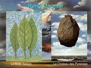 René Magritte La Belle Saison La Chateau des Pyrenees 
