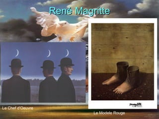René Magritte Le Chef d'Oeuvre Le Modele Rouge 